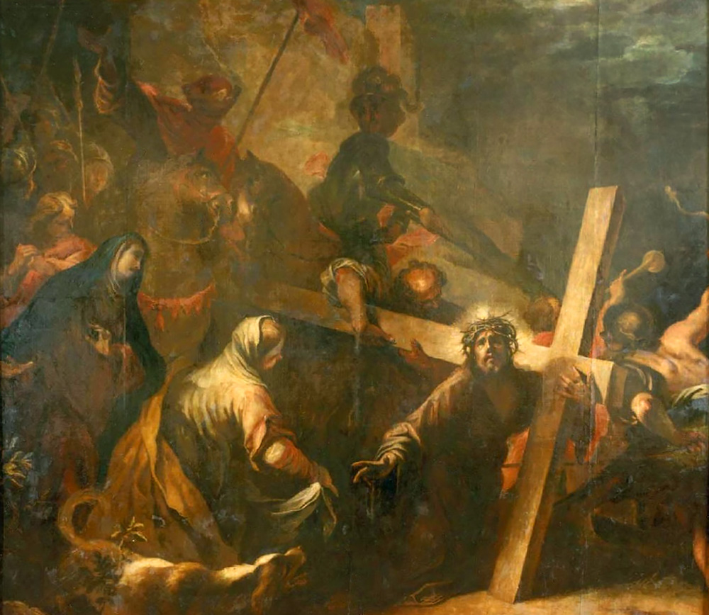 christ carrying the cross